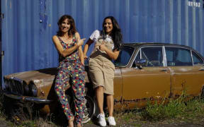 Comedians and film makers, Madeleine Sami and Jacki van Beek
