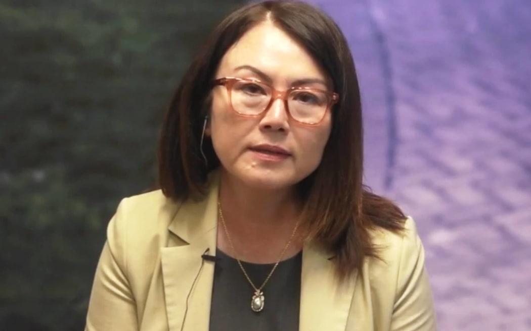 Melissa Lee on Checkpoint, 6 March 2024.