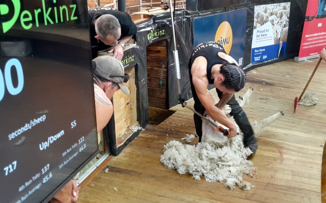 King Country shearer Sacha Bond has taken out a world record by becoming the first woman to shear more than 700 sheep in a nine-hour day.