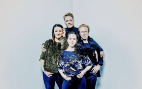 The members of the Marmen Quartet.