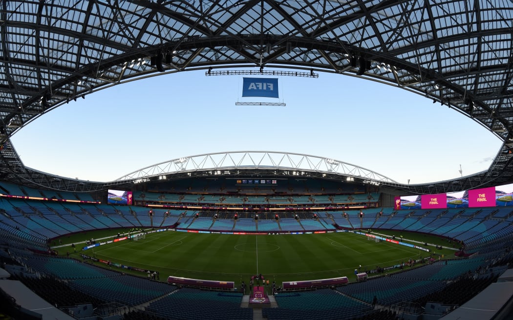 General View of Accor Stadium, Sydney.