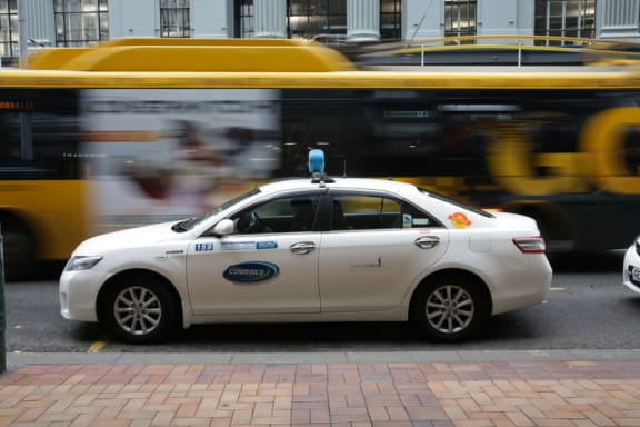 23062016 Photo: RNZ / Rebekah Parsons-King. Taxi.