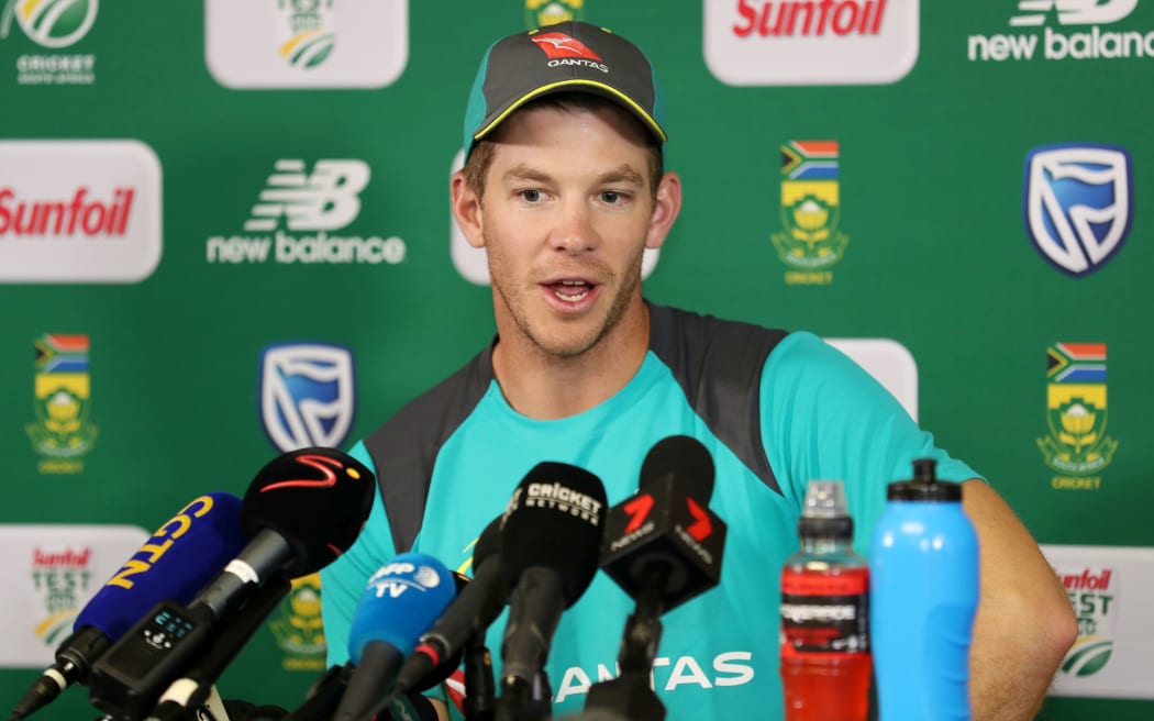 Australian cricket captain Tim Paine.