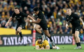 Australia v New Zealand, Test Match Rugby. Played at ANZ Stadium, Sydney Australia on Saturday 20 August 2016. C