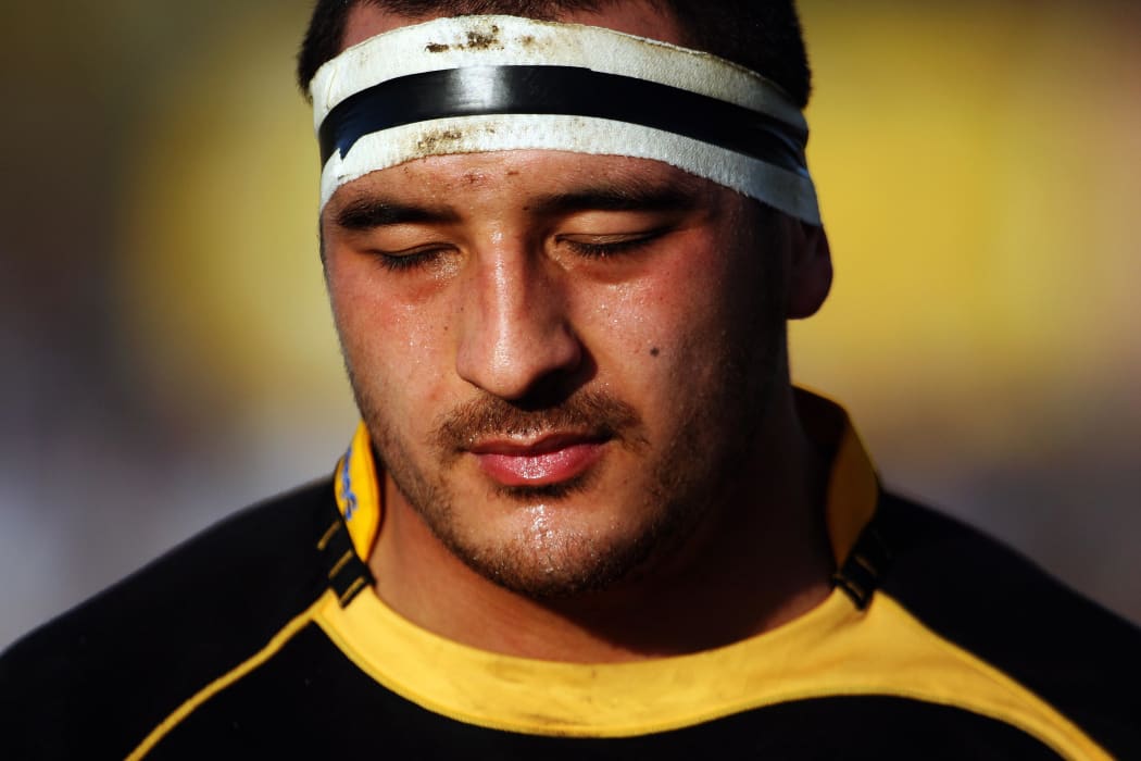 Arden David-Perrot in action for the Wellington Lions in 2009.