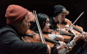 Members of Virtuoso Strings Octet