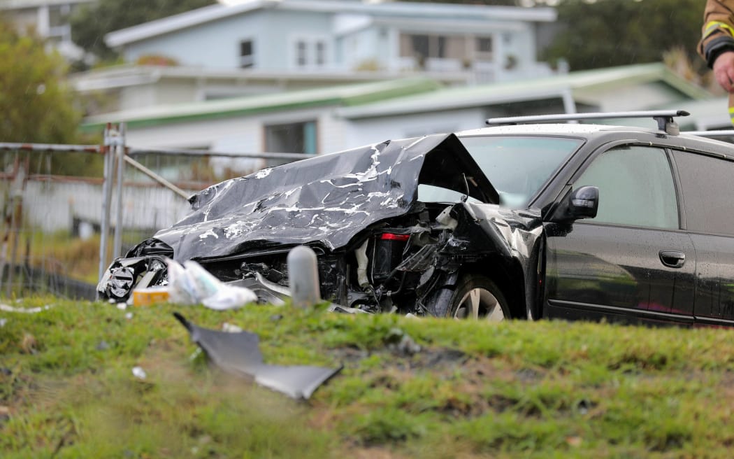 Car crash on Whangaparoa Road resulting in serious injuries