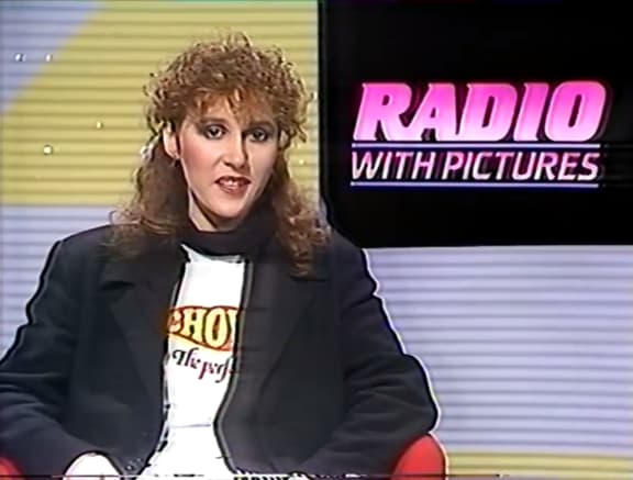 Karyn Hay presenting Radio With Pictures