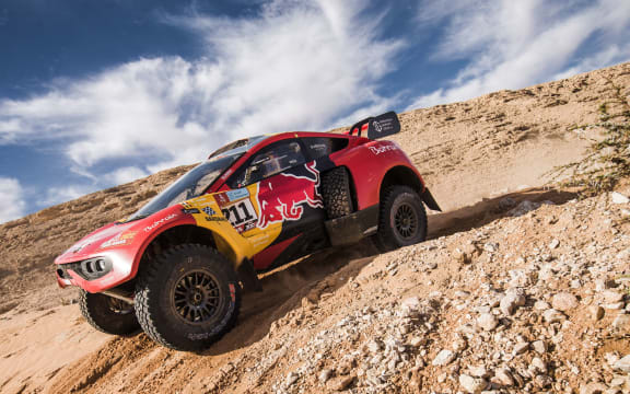Sebastien Loeb on the Dakar Rally