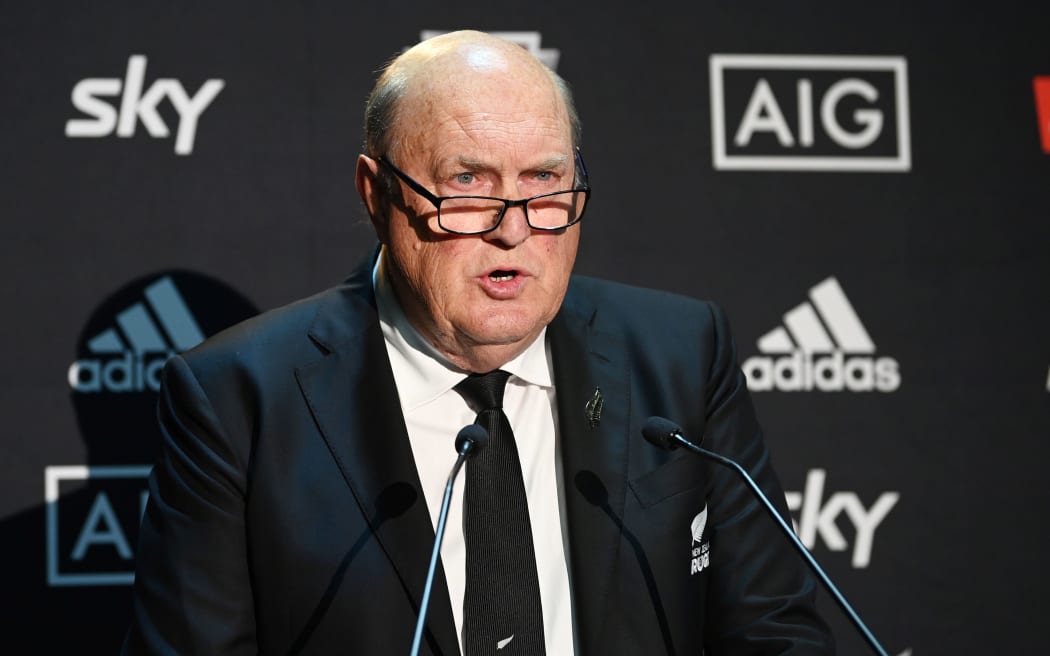 NZ Rugby chairman Stewart Mitchell.