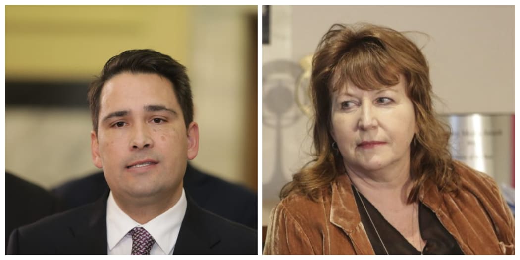 Simon Bridges Clare Curran