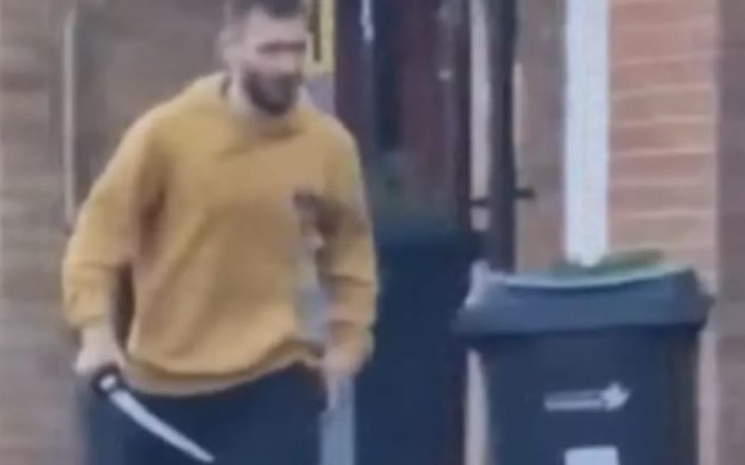 Hainault, London attacker on 30 April 2024. Single use with BBC story only.