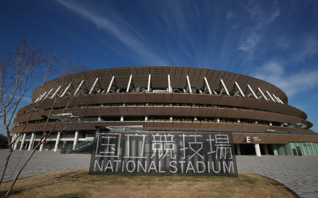 National Olympic Stadium in Tokyo, Japan.