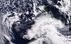 New Zealand from space on Thursday afternoon.