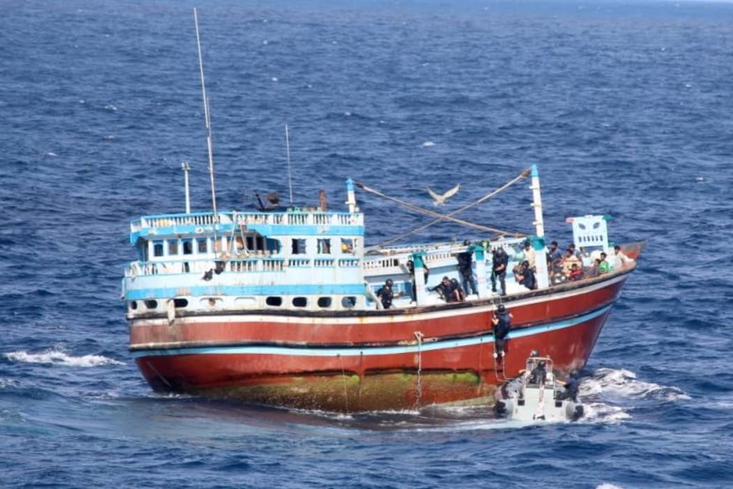 The New Zealand Defence Force frigate HMNZS Te Kaha has helped seize almost $235 million worth of heroin.
