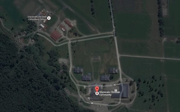 Gloriavale, as seen from Google Earth.