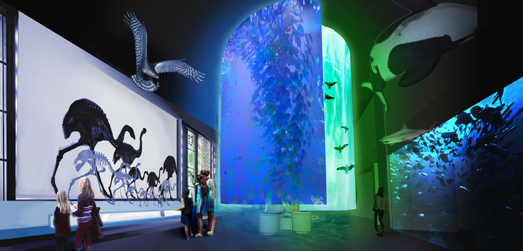 An artist's impression of the new $11m Te Papa exhibition