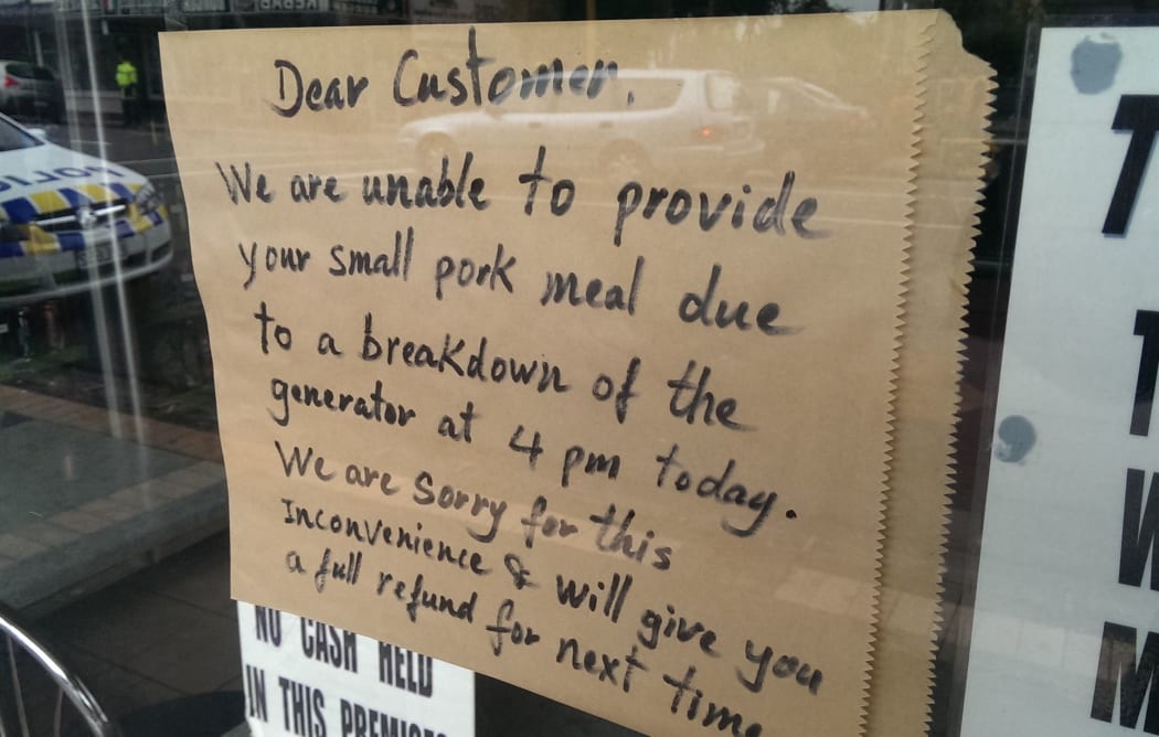 A business on St John's Road Auckland.