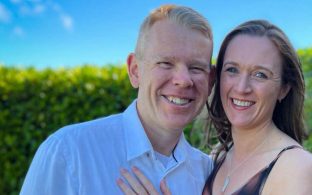 Labour leader Chris Hipkins has announced his engagement to partner Toni Grace.