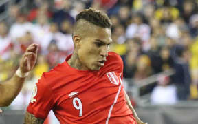 Peru forward Paolo Guerrero.