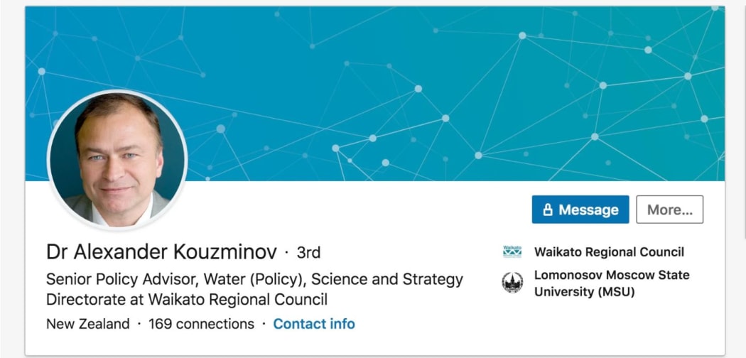 Former KGB bioterrorism agent Alexander Kouzminov previously held a position at MPI, and now works at Waikato Regional Council.