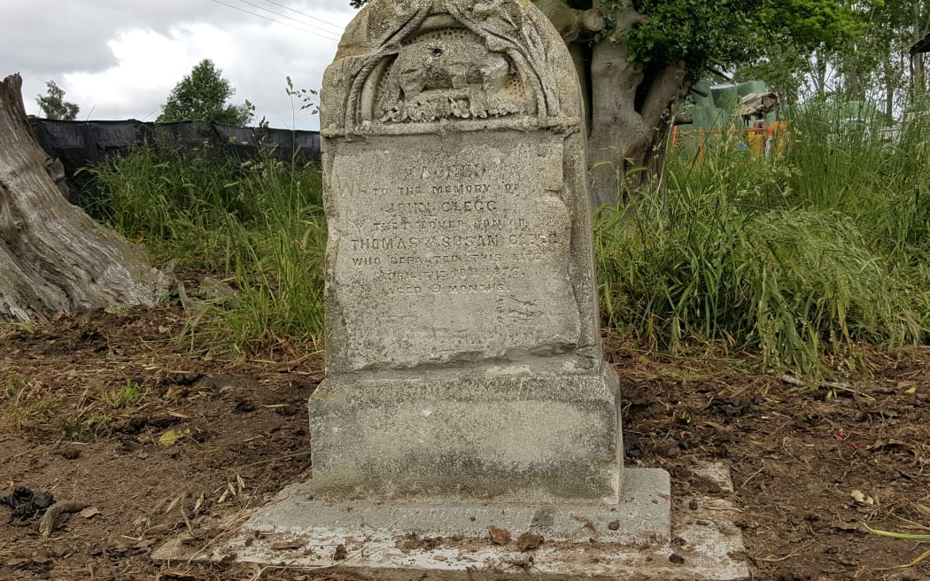 Old headstone