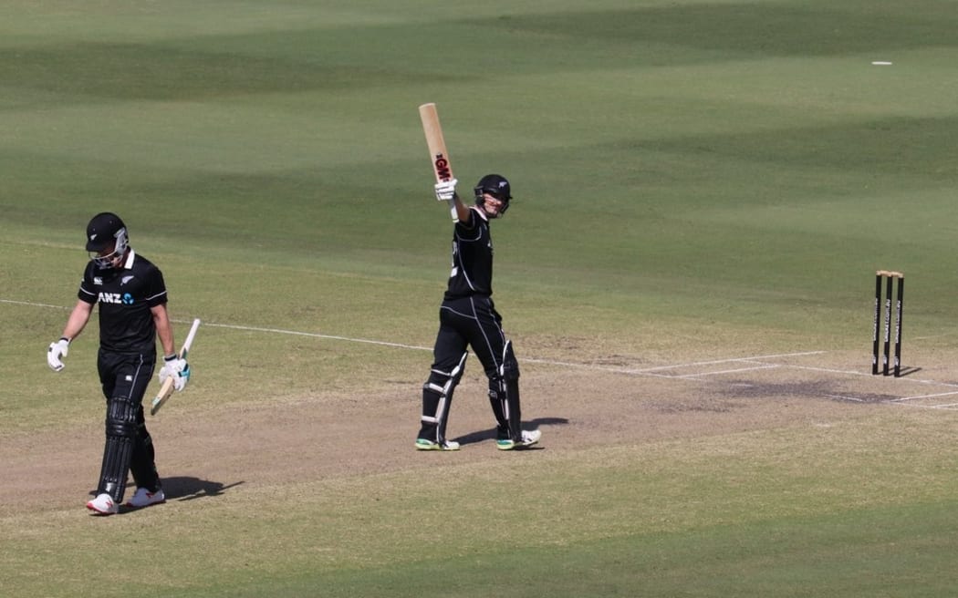 Will Young has scored a second century against the Australia XI