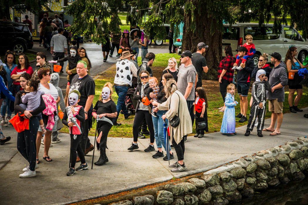 Last year's Halloween Island event at Masterton's Queen Elizabeth Park.