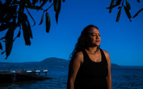 Renee Kiriona. A petition has been launched to call for Lake Rotorua to be given the same legal rights as a person.