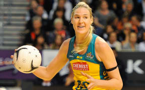 Australia Diamonds shooter Caitlin Bassett.