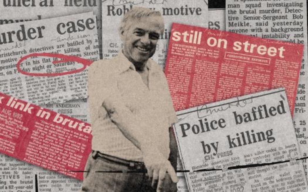 Christchurch man Alfred Anderson was murdered in his home in 1982. The case remains unsolved.
SUNGMI KIM / STUFF