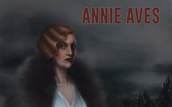 Annie Aves poster by Massey University student Chloe Palmer