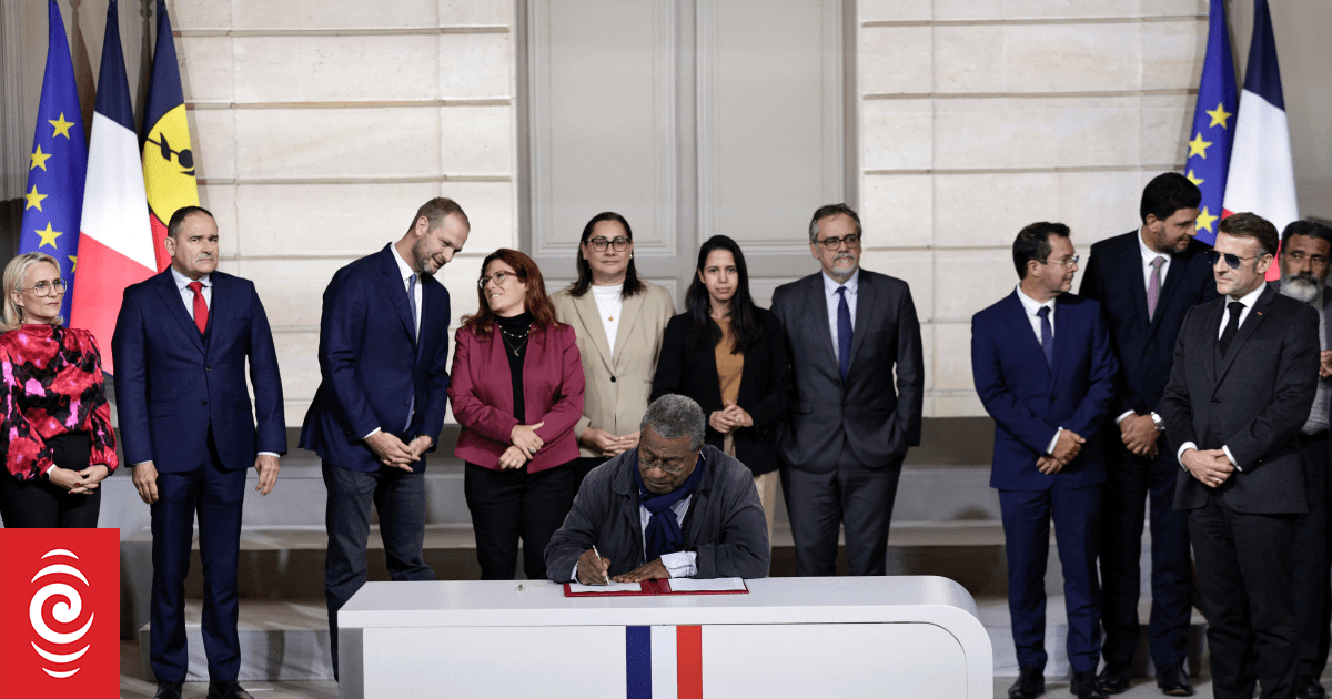Another New Caledonia agreement signed in Paris