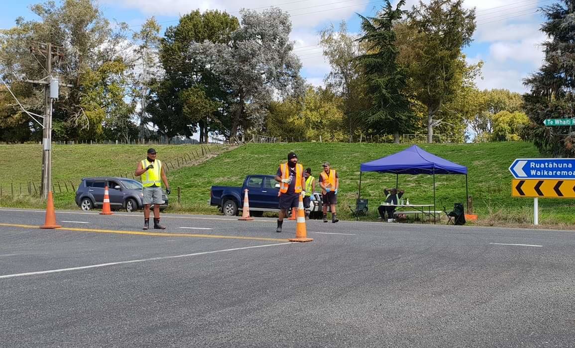 Anyone who is not a resident of the Murupara district will be turned back from the Ngāti Manawa rohe checkpoint
