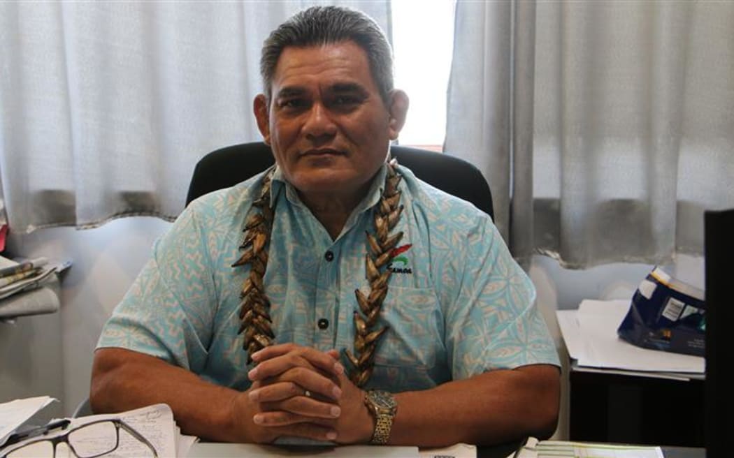 Fui Tupai Mau Simanu, the chair of Samoa's Marine Pollution Advisory Committee.