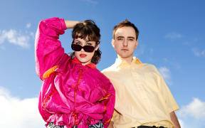 Kiwi pop duo Foley.