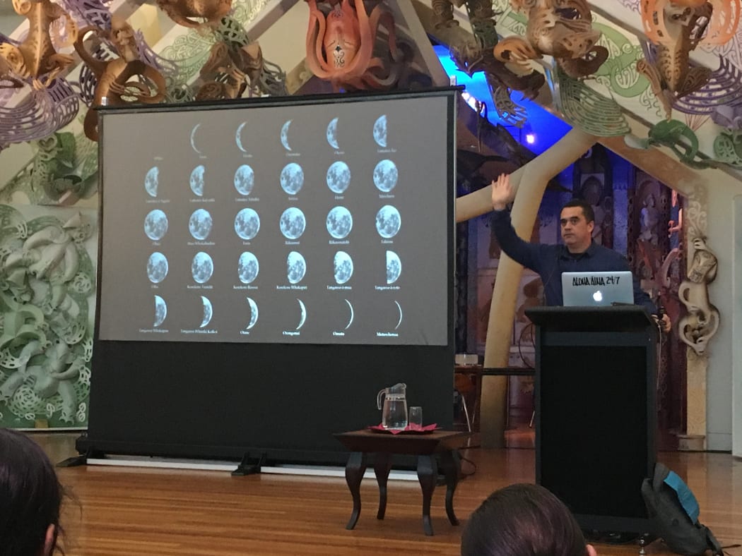 Dr Rangi spoke at Te Papa about Matariki, an important part is the Lunar phases.