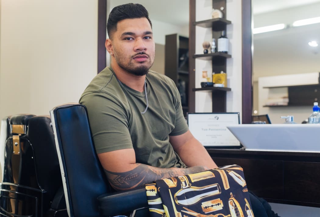 Tua Peniamina is humbles, despite being recognised as Wellington's top barber.