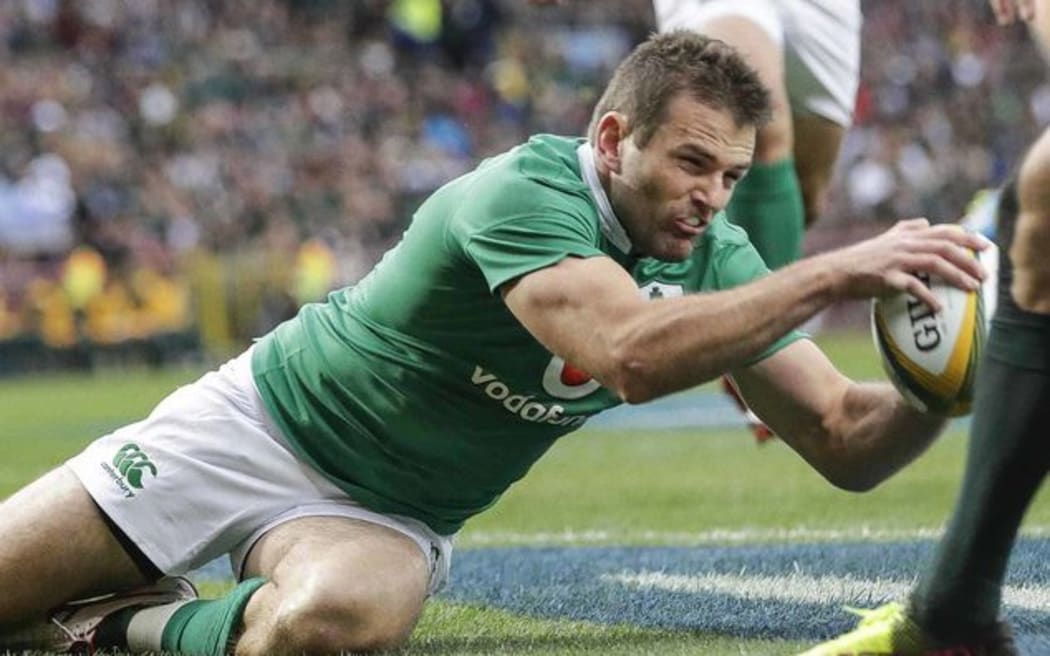 Ireland's New Zealand born centre Jared Payne.