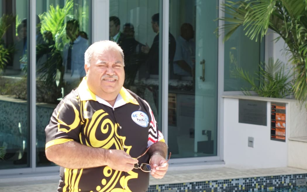 Baron Waqa, President of Nauru