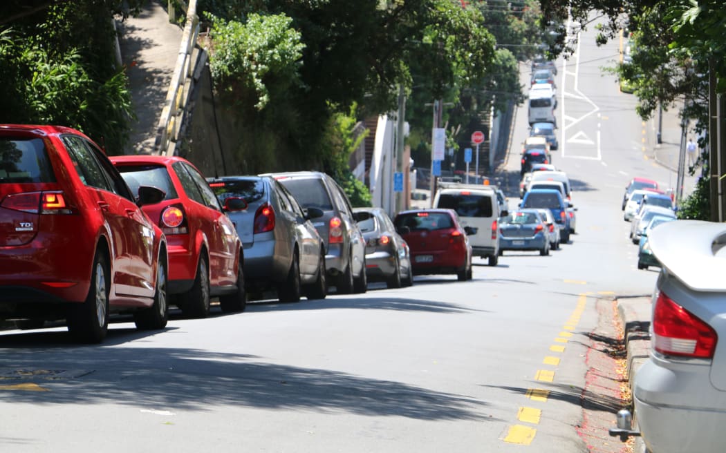 Traffic has backed up across the central city over the afternoon.