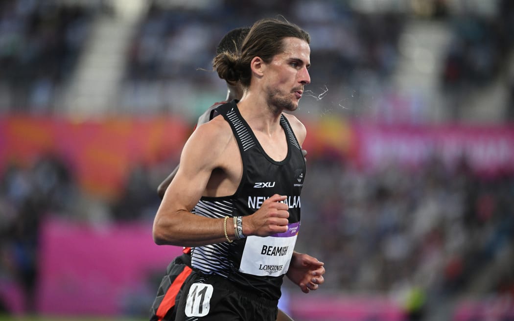 New Zealand athlete George Beamish.