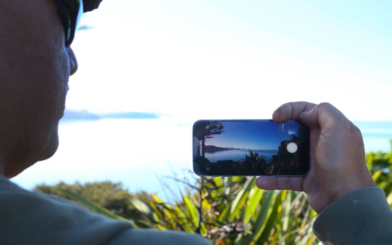 Te Parawhau kaumatua Fred Tito checks out potential Whangārei Harbour tsunami action on Friday 5 March