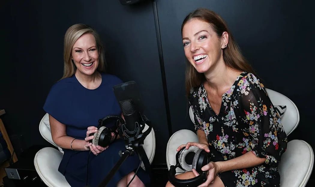 Melissa Doyle and Naima Brown - hosts of the podcast Age Against The Machine