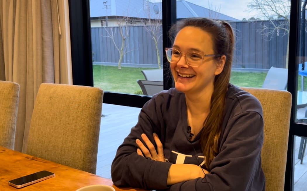 Caroline Baker has a three-year-old son and a two-year-old daughter.
(Photo supplied by Jessie Curran)