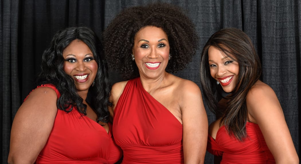 Ruth Pointer, centre, with daugher Issa, left and grandaughter Sadako.