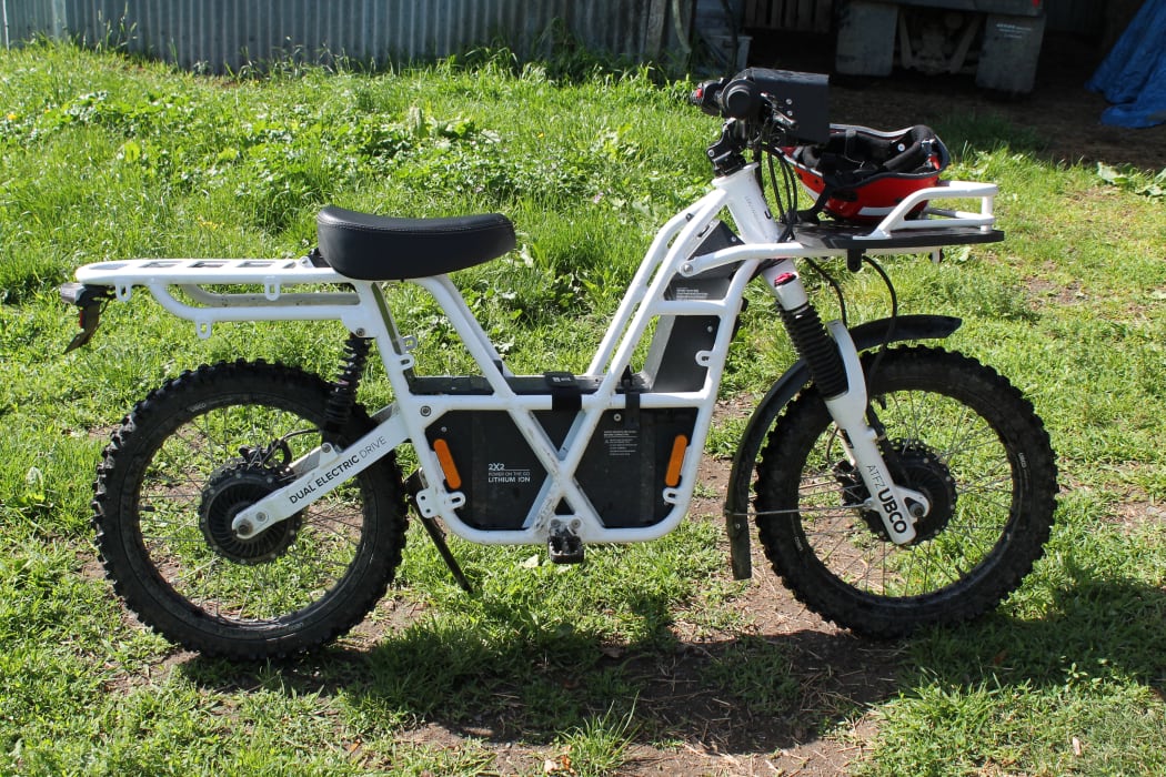 Up and go on an Ubco the Kiwi designed utility bike RNZ