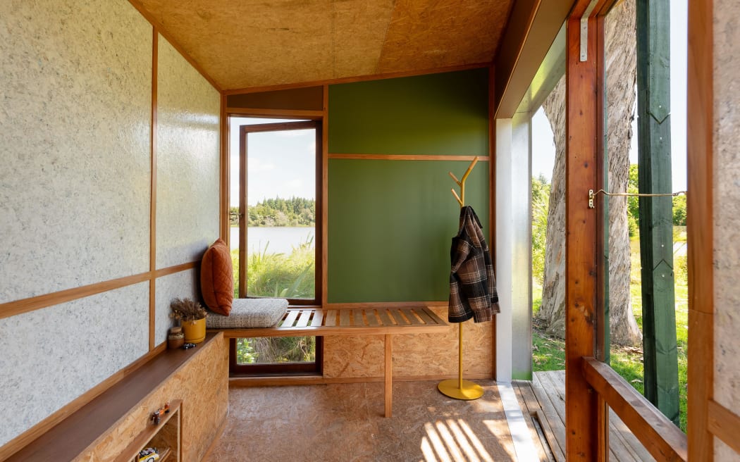 John Hayes, Ninethirty, designed this studio called Repurposed With Purpose in Kirikiriroa, Hamilton.