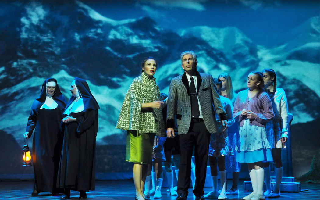Scene from Kerikeri Theatre Company’s The Sound of Music in 2021.