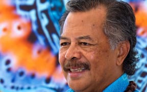 The Cook Islands Prime Minister Henry Puna.